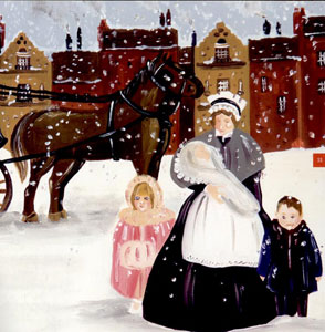 Dickens' Arrival